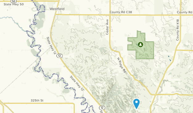 Westfield, Iowa Map