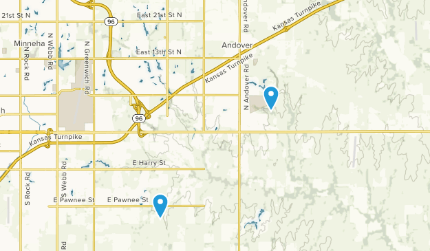 Andover, Kansas Map