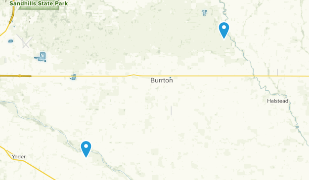 Burrton, Kansas Map