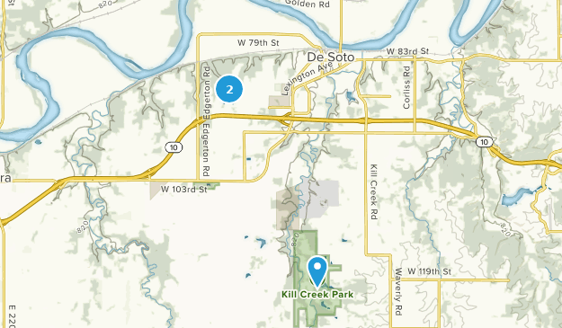 De Soto, Kansas Map