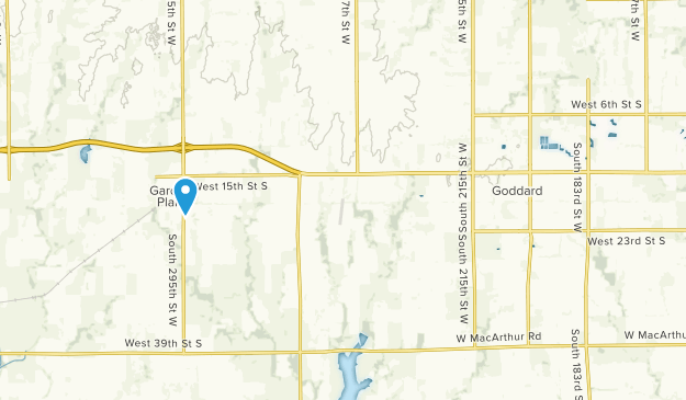 Goddard, Kansas Map