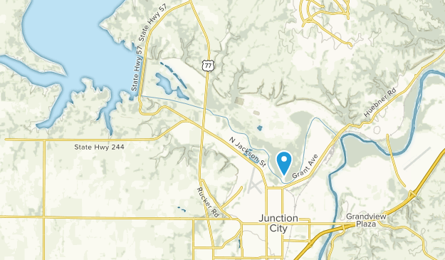 Junction City, Kansas Map