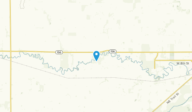 Larned, Kansas Map