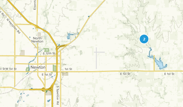 Newton, Kansas Map