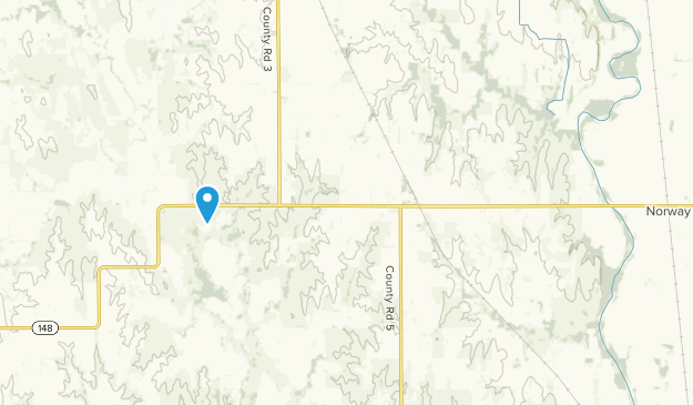 Norway, Kansas Map