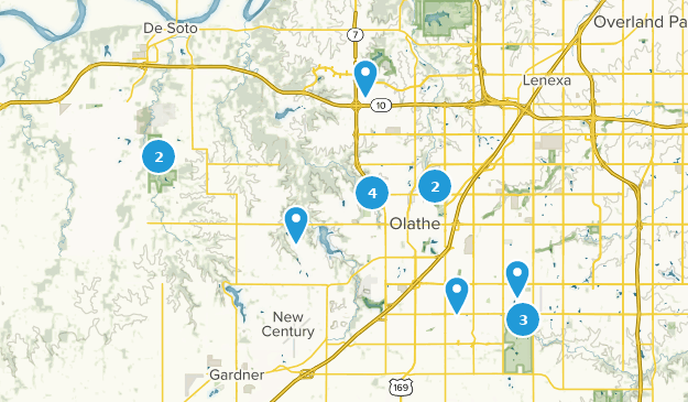 Olathe, Kansas Map