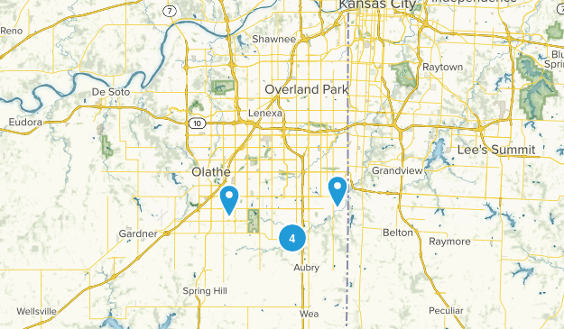 Overland Park, Kansas Map