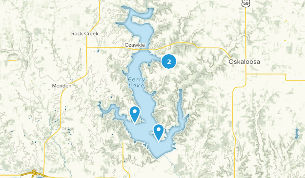 Ozawkie, Kansas Map