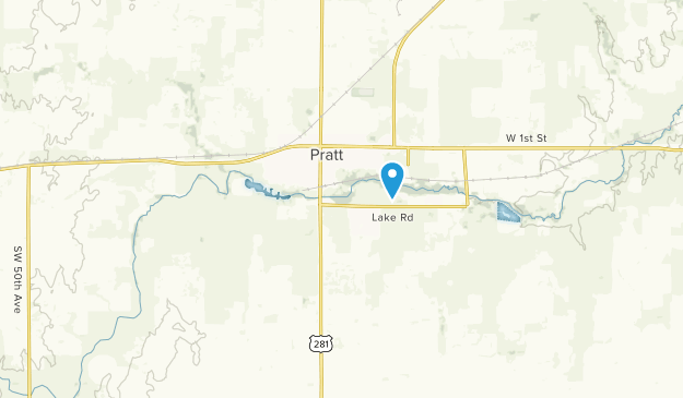 Pratt, Kansas Map