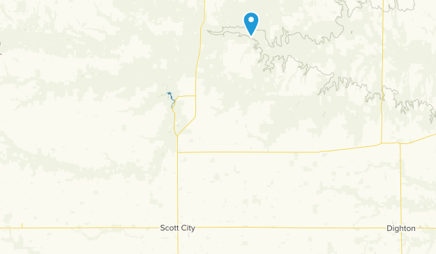Scott City, Kansas Map