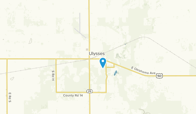 Ulysses, Kansas Map