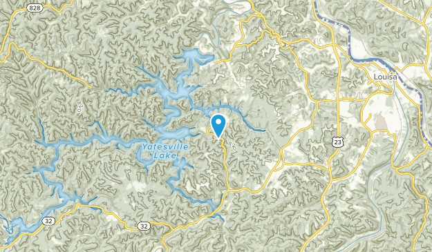 Adams, Kentucky Map
