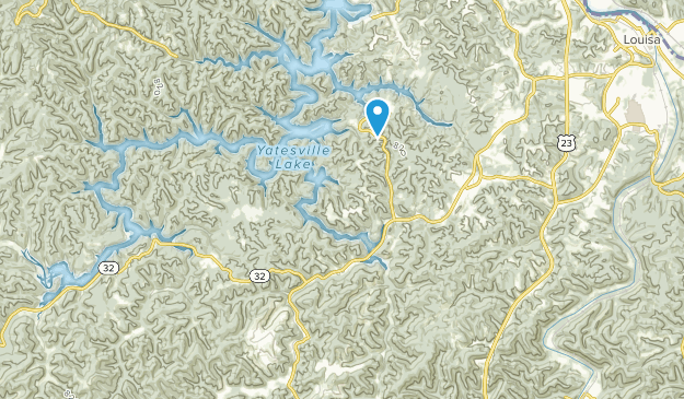 Adams, Kentucky Map