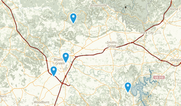 Bowling Green, Kentucky Map
