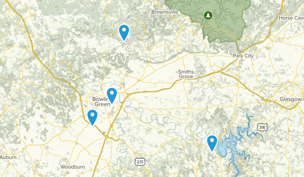 Bowling Green, Kentucky Map