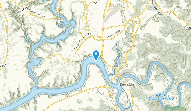 Bronston, Kentucky Map