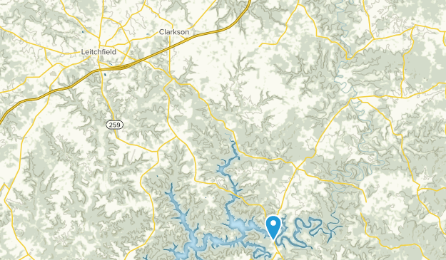 Clarkson, Kentucky Map