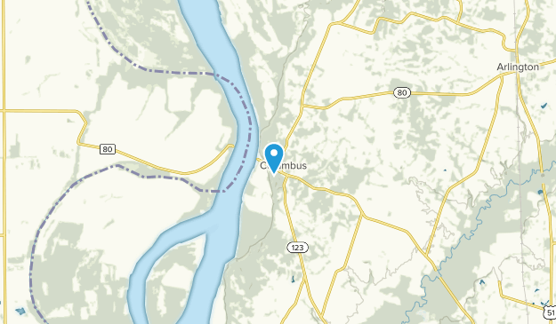 Columbus, Kentucky Map
