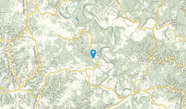 Cynthiana, Kentucky Map