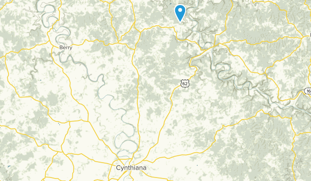 Cynthiana, Kentucky Map