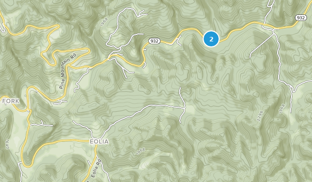 Eolia, Kentucky Map