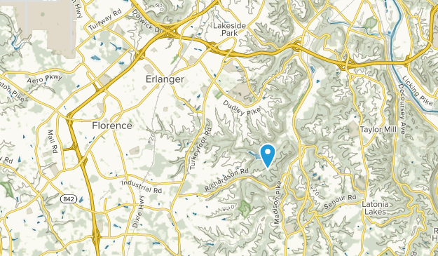 Erlanger, Kentucky Map