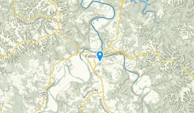 Falmouth, Kentucky Map