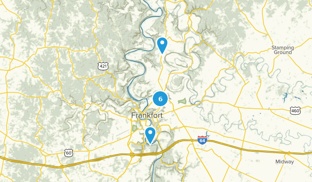 Frankfort, Kentucky Map