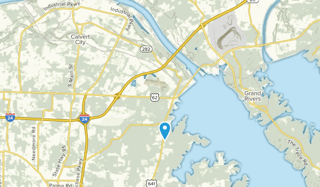 Gilbertsville, Kentucky Map