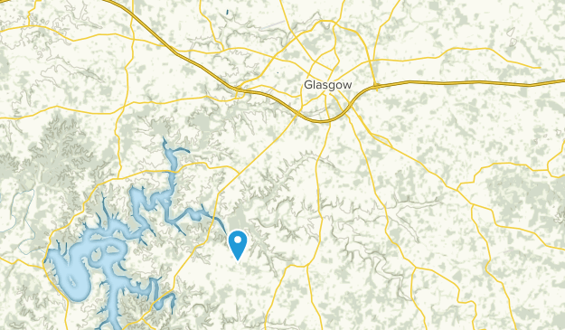 Glasgow, Kentucky Map