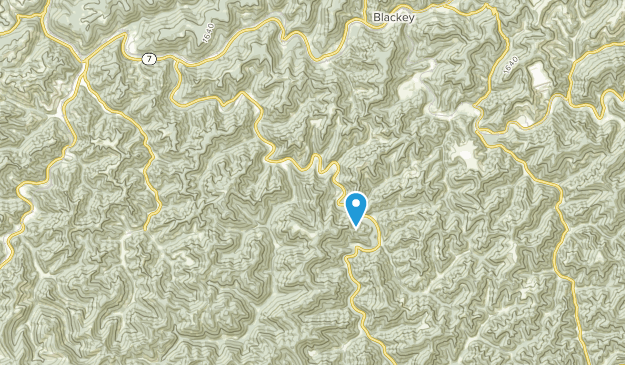 Hallie, Kentucky Map