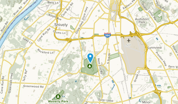 Hazelwood, Kentucky Map