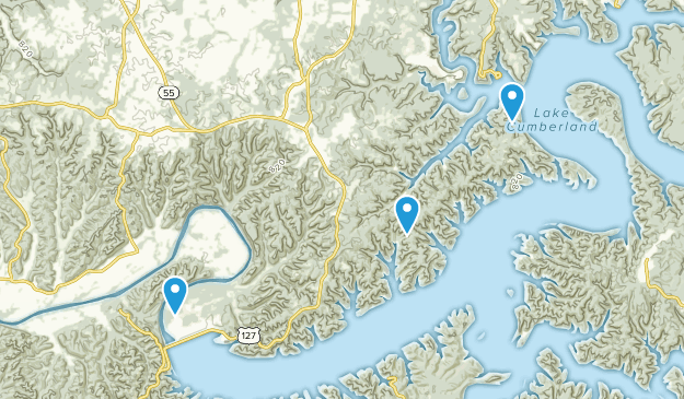 Jamestown, Kentucky Map