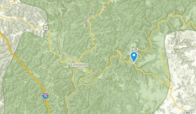 Livingston, Kentucky Map