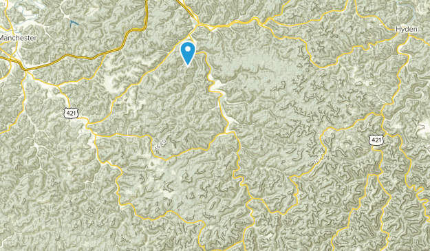 Manchester, Kentucky Map