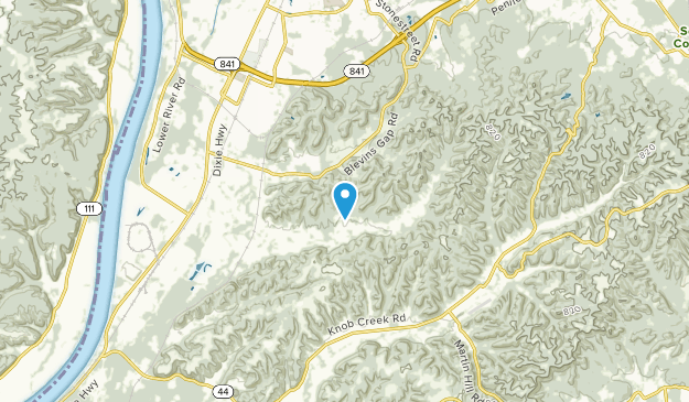 Medora, Kentucky Map