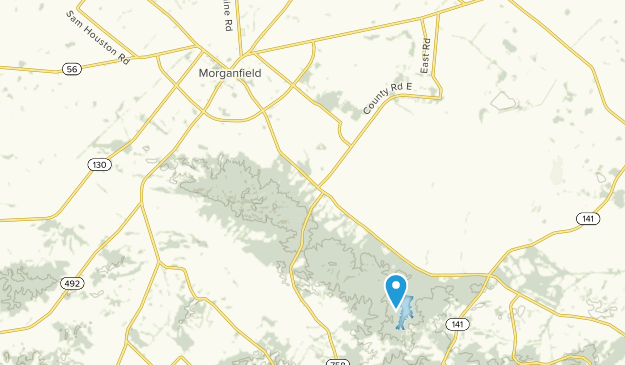 Morganfield, Kentucky Map