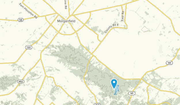 Morganfield, Kentucky Map