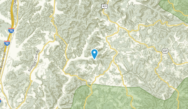 Mt Vernon, Kentucky Map