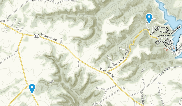 Nancy, Kentucky Map