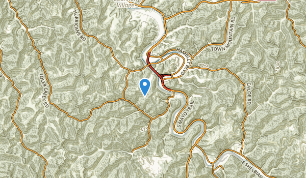Pikeville, Kentucky Map