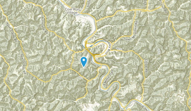 Pikeville, Kentucky Map