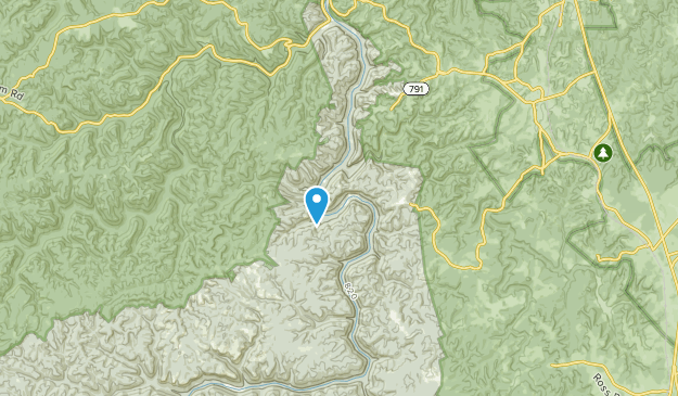 Pine Knot, Kentucky Map