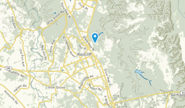 Radcliff, Kentucky Map