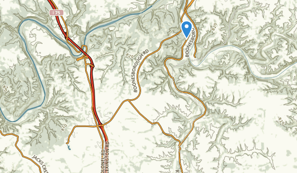 Richmond, Kentucky Map