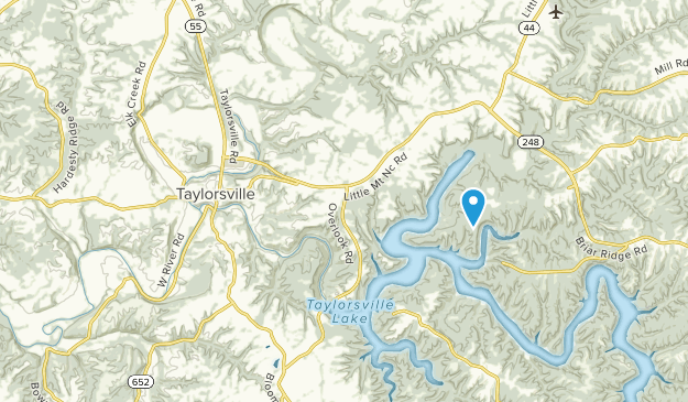 Taylorsville, Kentucky Map