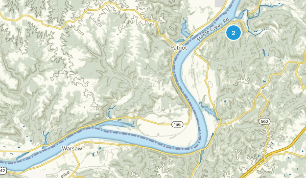 Warsaw, Kentucky Map