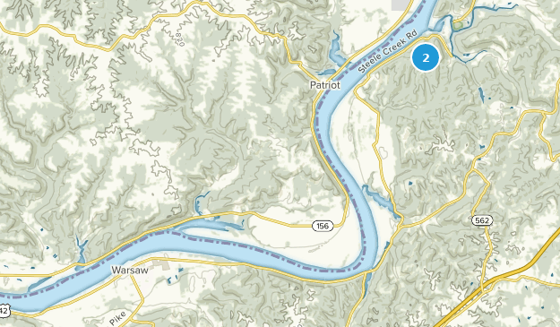 Warsaw, Kentucky Map