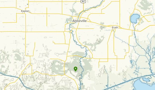 Abbeville, Louisiana Map