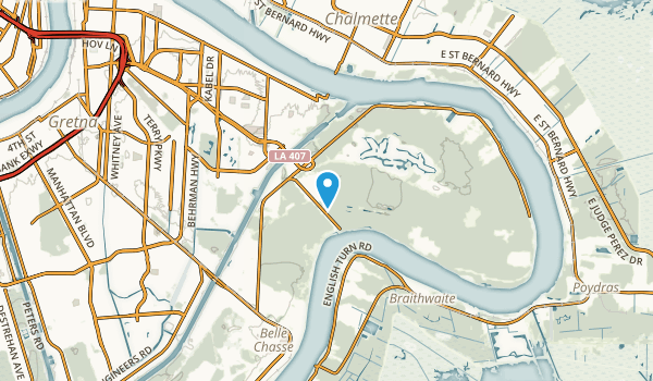 Belle Chasse, Louisiana Map